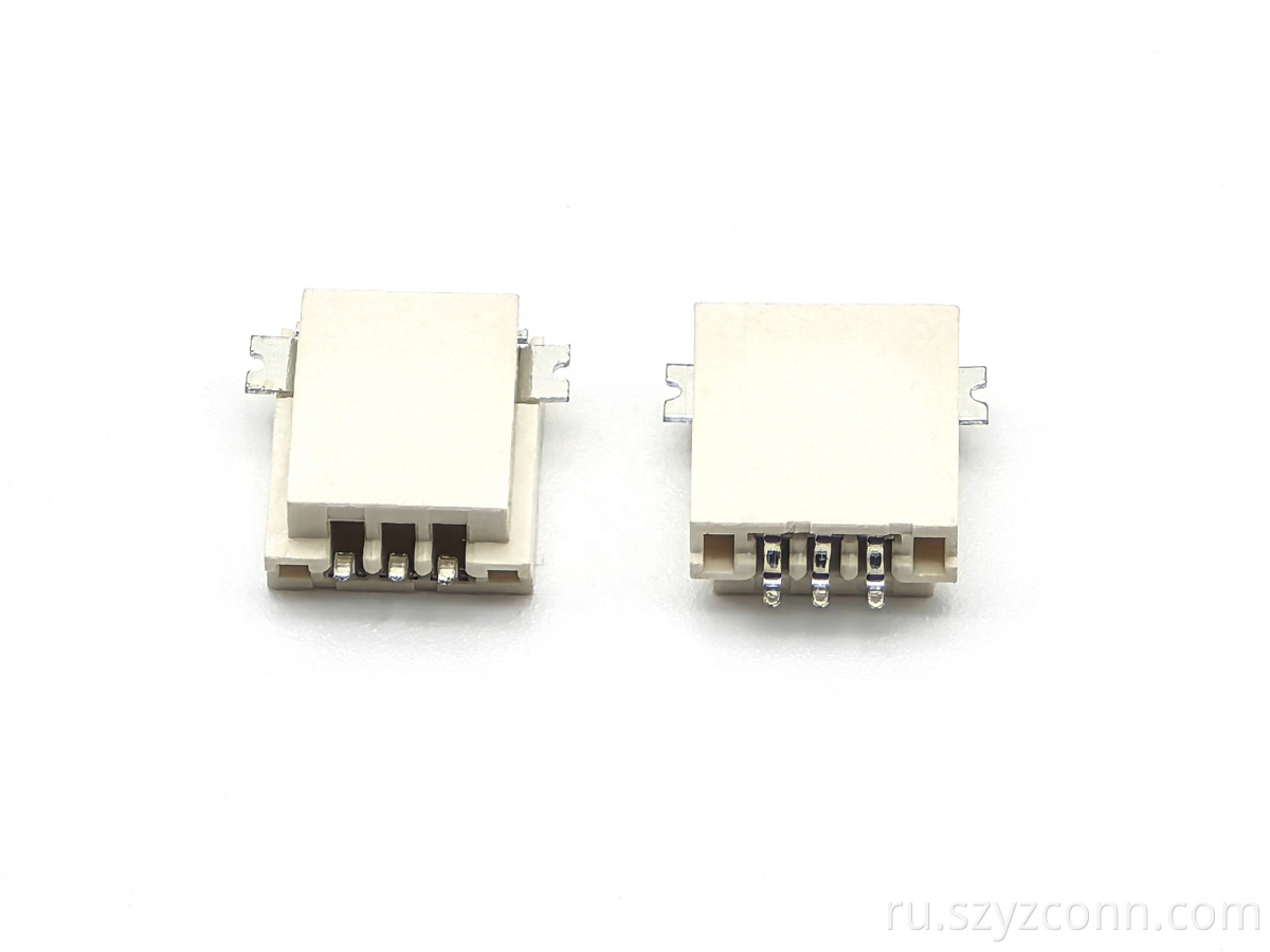 PH1.5mm Recessed Right-Angle Wafer SMT Type Pin header Connector 3P